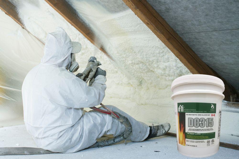 What is fireproof insulation made of?