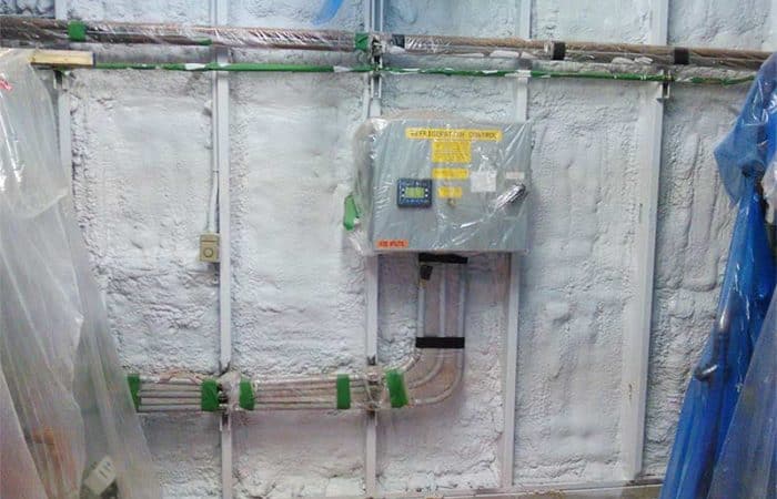 Fireproofing spray is a protective coating